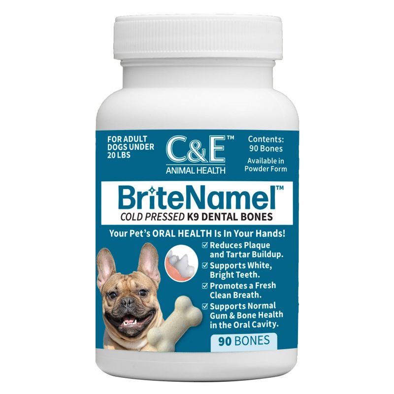 BriteNamel Dental Bones for Small Dogs C&E Animal Health, LLC